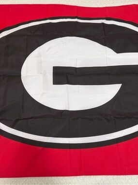 University of Georgia UGA Red Flag 100% Polyester 3 x 5 ft